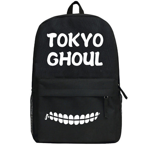 Tokyo Ghoul Black Backpack Knapsack Schoolbag - icoshero