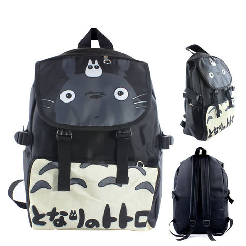Anime Totoro 17" Canvas Bag Backpack - icoshero