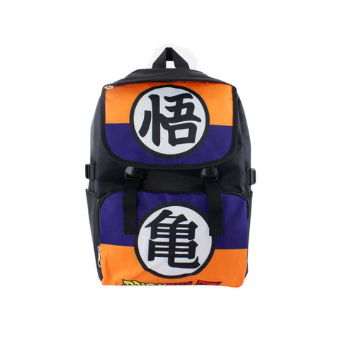 Japanese Anime Dragon Ball Waterproof 17" Canvas Bag Backpack - icoshero