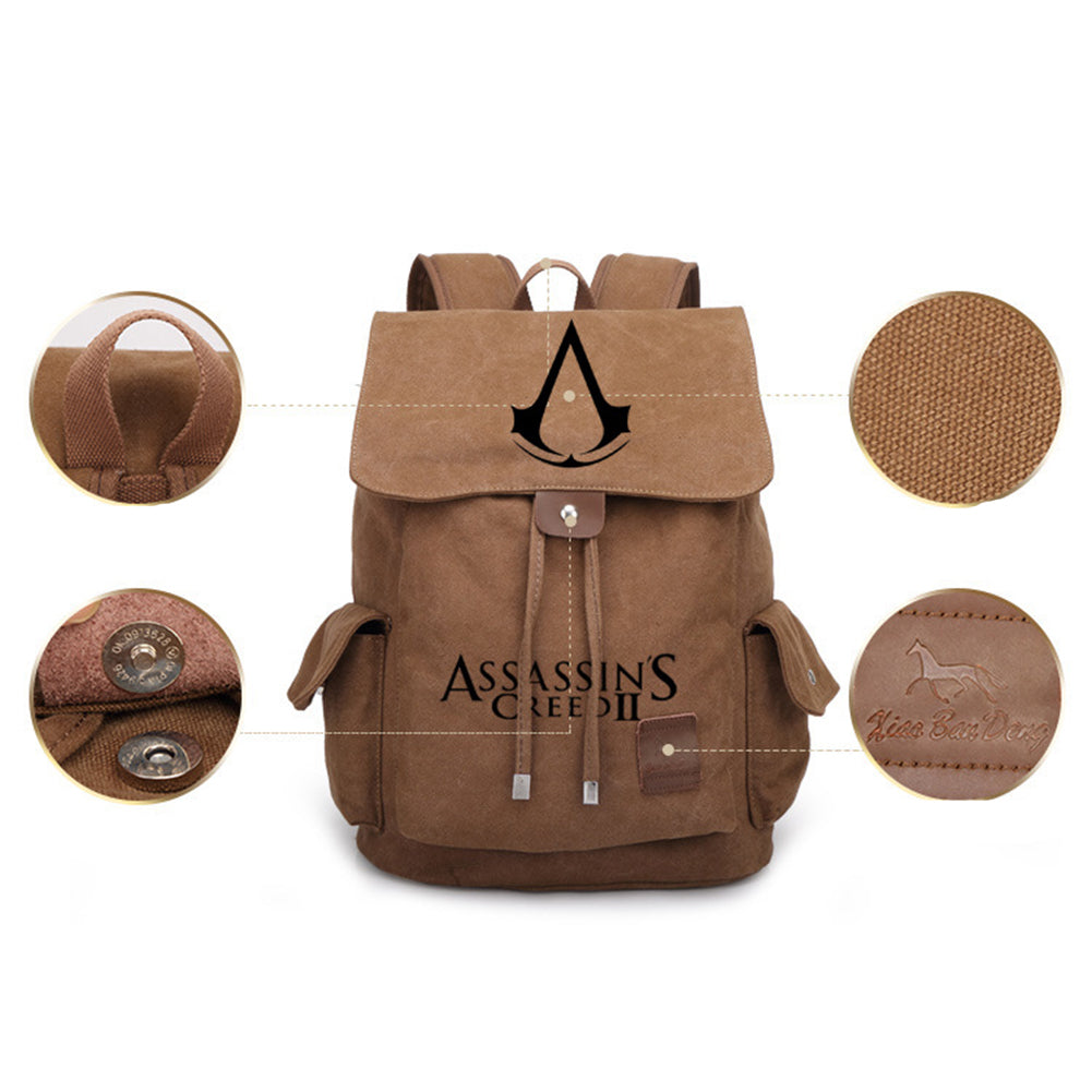 attack on titan leather school backpack Anime Comics | Backpack Braided Uplocking Aluminum Fly Model:TATU100 900 PRO SERIES