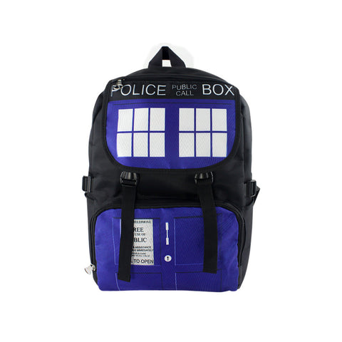 Japanese Anime Doctor Who Canvas 17" Bag Backpack - icoshero