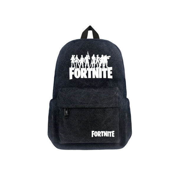 Game Fortnite 17" Canvas Bag Backpack - icoshero