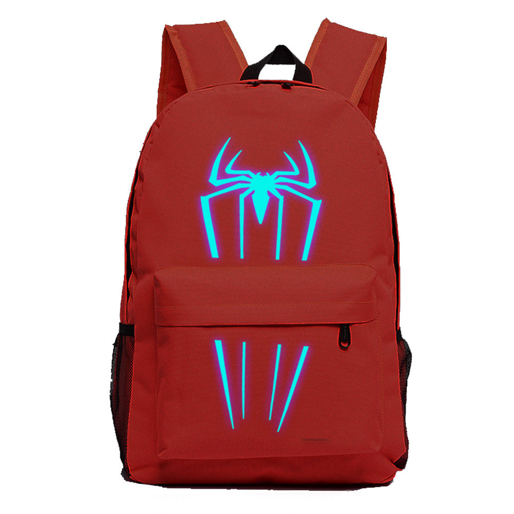 Marvel Comic Spiderman Luminous Computer Backpack 19X12'' - icoshero