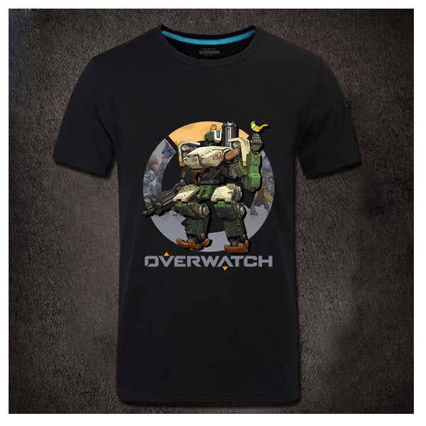 Mens Game Overwatch Character Profile Collection T-shirt - icoshero