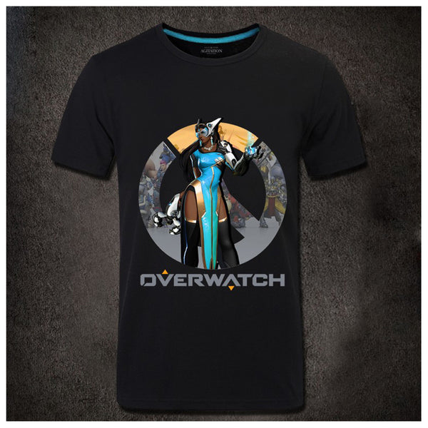 Mens Game Overwatch Character Profile Collection T-shirt - icoshero