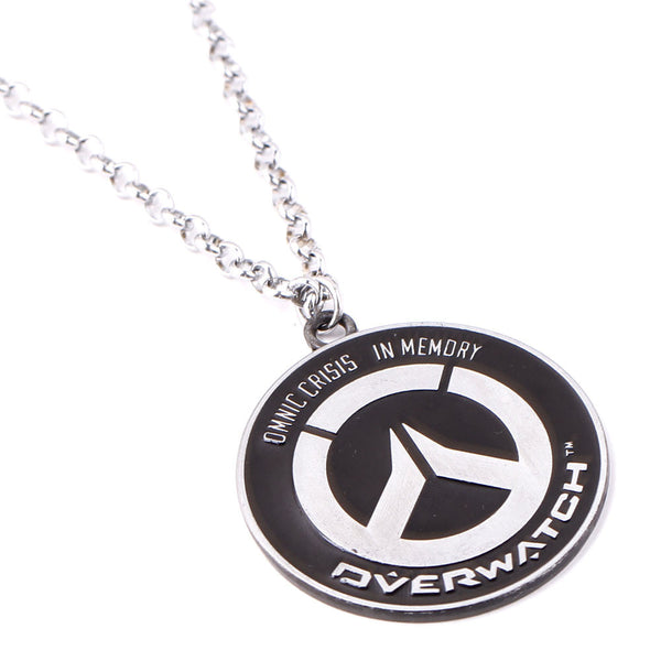 Overwatch Logo and Symbol Collections Keyring Keychain Necklace - icoshero