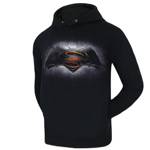 Batman V Superman Dawn of Justice Symbol Fleece Hooded Sweatshirt - icoshero