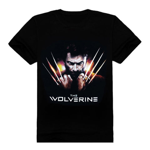 Marvel Comics Wolverine Printing Cotton Short Sleeve - icoshero