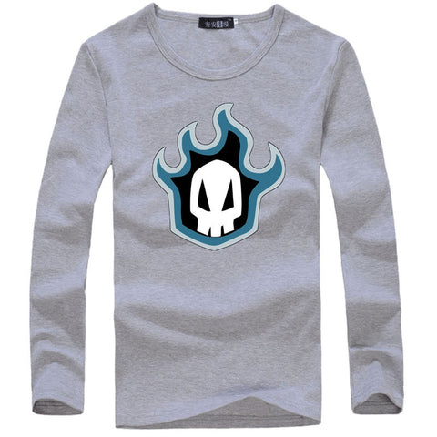 Anime Comics Death Cotton Blend Long Sleeve T-Shirt - icoshero