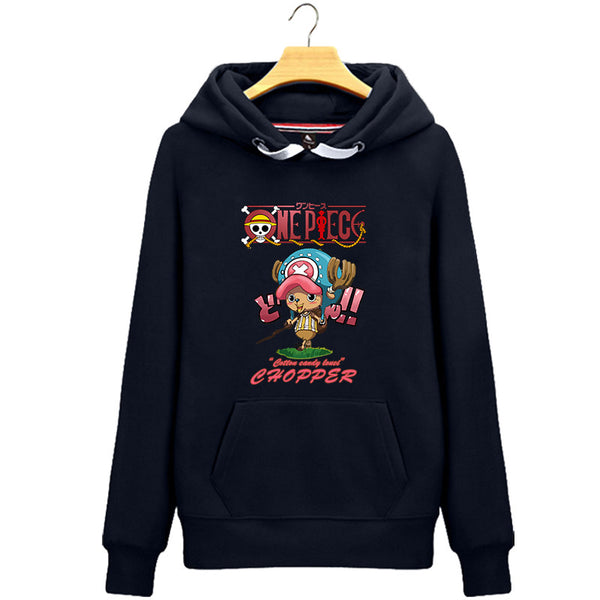 One Piece Pullover Kangaroo Pocket Hoodie - icoshero