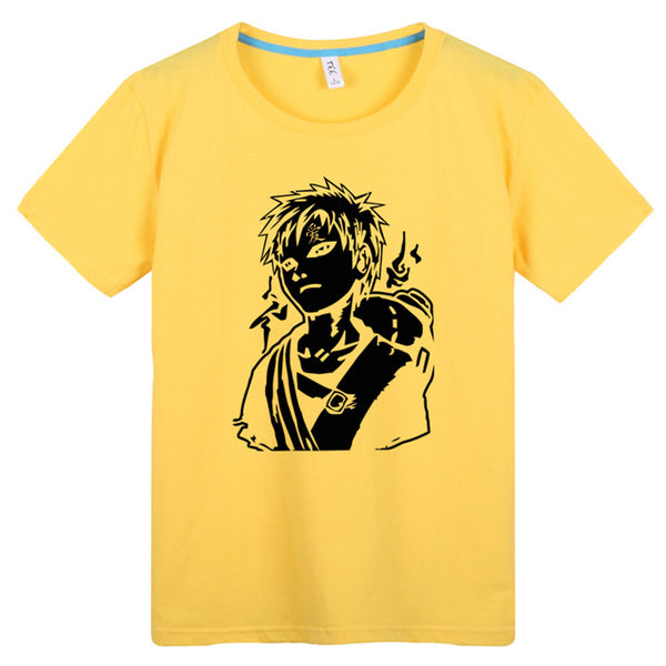 Anime Comics Naruto Gaara Short Sleeve T-Shirt - icoshero