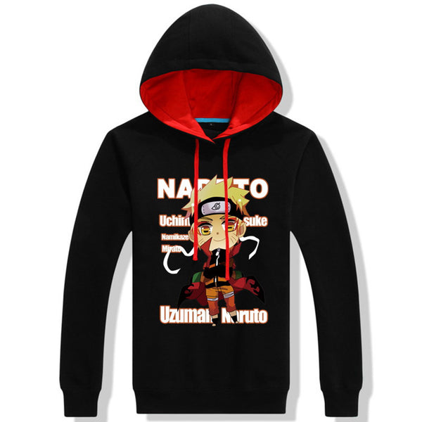 Anime Comics Naruto Pullover Fleece Hoodie - icoshero
