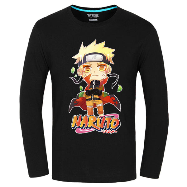 Anime Comics Naruto Uchiha Sasuke Gaara Long Sleeve Sweatshirt - icoshero