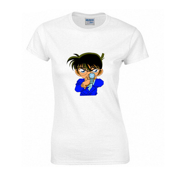 Anime Comics Conan Short Sleeve T-Shirt - icoshero