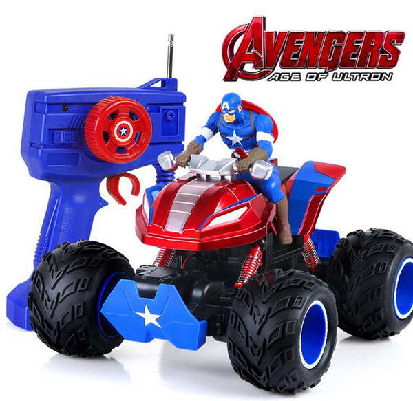 Avengers Captain America Dual Motor Off-Road Vehicle Remote Model - icoshero