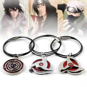 Naruto Sharingan Kakashi Sasuke Itachi Pendant Necklace - icoshero