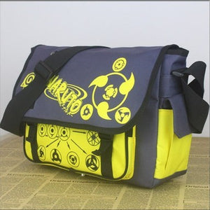 Naruto Uchiha Sharingan Oxford cloth Messenger Bag Shoulder Bag - icoshero
