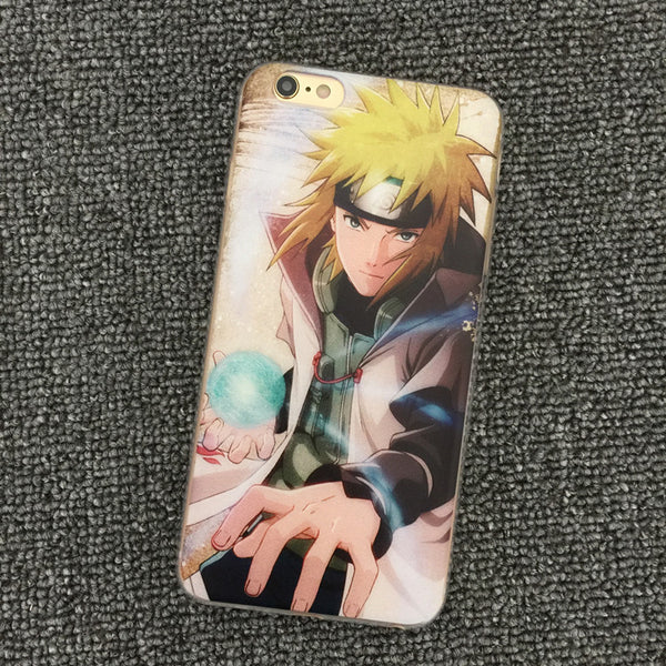 Naruto Shippuden Itachi Sasuke Gaara TPU Rubber Cellphone Case Back Cover IPhone 6/6s,6 plus/6s plus,7,7 plus - icoshero
