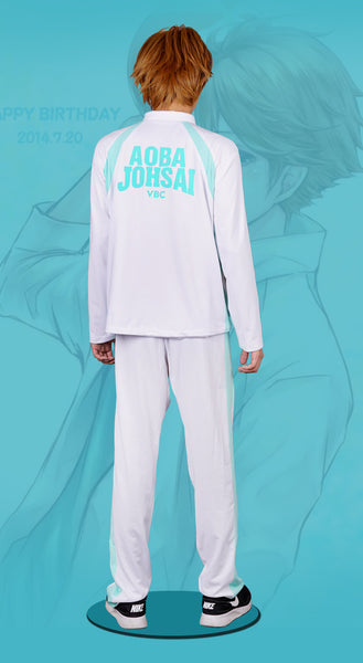 Haikyu!! Aoba Josai High School Volleyball Team Sports Coat&Pants Suit Oikawa Toru Cosplay Uniform - icoshero