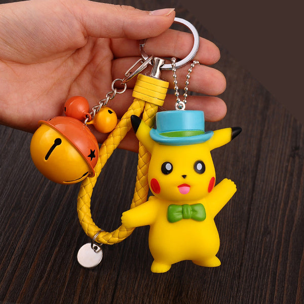 Pokemon Go Pikachu Cute Keyring Phone Chain Bag Accessory - icoshero