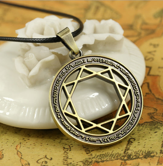 Trilogy Jewelry Pewter Wheel of Life Octagram Yoga Buddha Pagan Pendant on  Leather Necklace - Yahoo Shopping