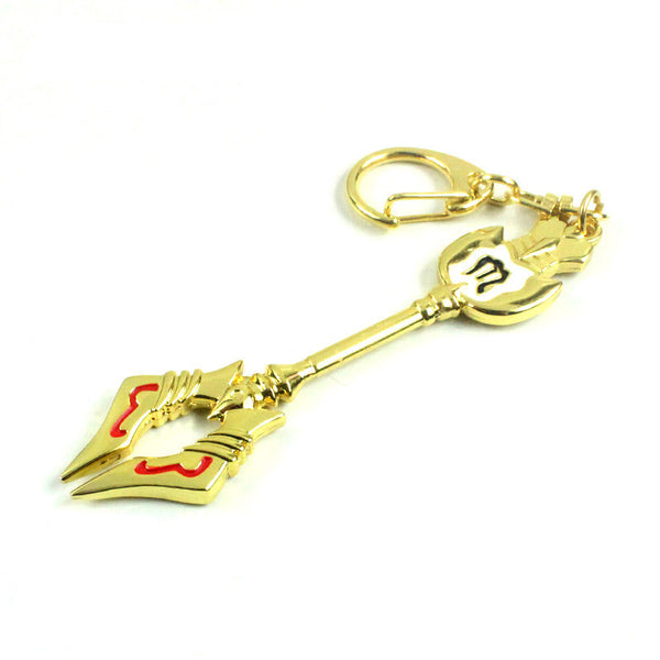 Fairy Tail Lucy Heartfilia Gold Zodiac Constellation Magic Key Accessory Key Ring - icoshero
