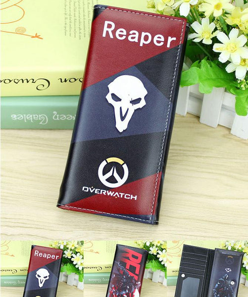 Overwatch D.VA Reaper Rectangle Bilfold Wallet - icoshero