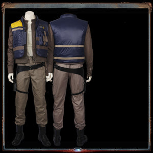 Rogue One: A Star Wars Story Male Protagonist Cassian Andor Cosplay Costume - icoshero