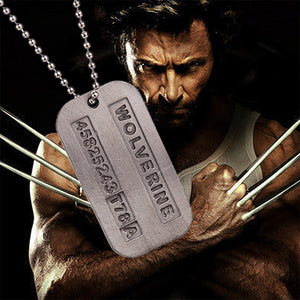Marvel Comics X-Men Origins: Wolverine Logan Metal Badge Necklace - icoshero