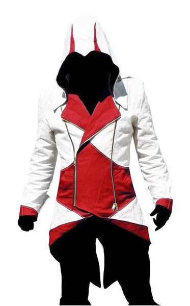 Assassin's Creed  III Connor Kenway Cosplay Hoodie Jacket - icoshero