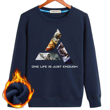 Assassin's Creed Triangle Fleeced Pullover Sweatshirt - icoshero