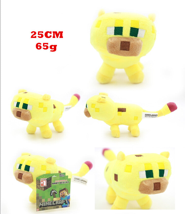 Minecraft  Pixel Animal Plush Toy - icoshero