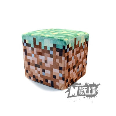 Minecraft  Pixel Plush Cubic Cushion - icoshero