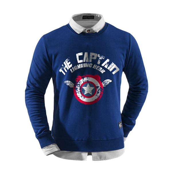 Marvel Captain America Civil War Antman Captain Layered Sweatshirt - icoshero