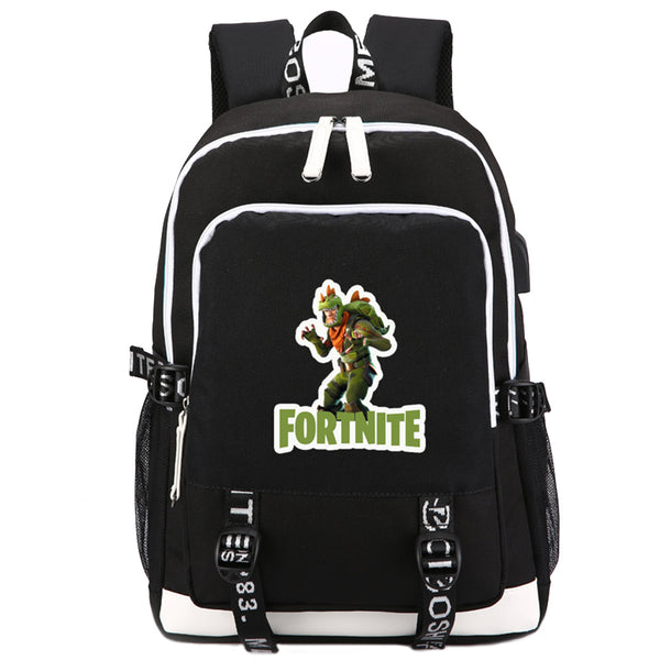 Game Fortnite USB Student Backpack - icoshero
