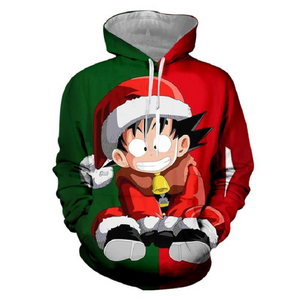 Dragon Ball Z Goku Christmas Pullover Hoodie MZH176 - icoshero