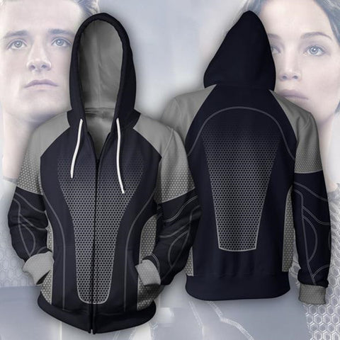 The Hunger Games Zip Up Hoodie MZH301 - icoshero