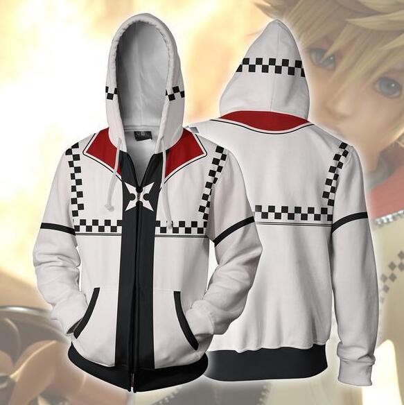 Kingdom Hearts Hoodie | Roxas Hoodie
