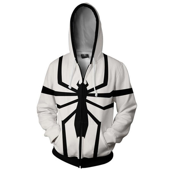Spider-Man Venom Zip Up Hoodie MZH511 - icoshero