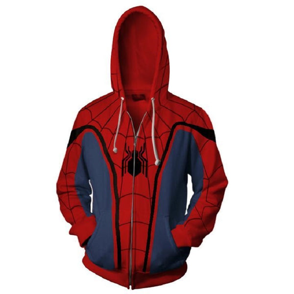 Spider Man 3D Zip Up Hoodie MZH563 - icoshero