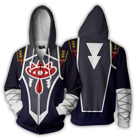 The Legend of Zelda Sheik Zip Up Hoodie MZH586 - icoshero