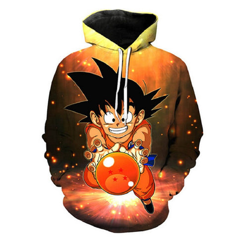 Dragon Ball Z Goku Pullover Hoodie MZH623 - icoshero