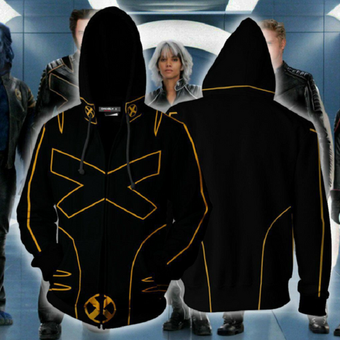 X-Men: Dark Phoenix Zip Up Hoodie MZH705 - icoshero
