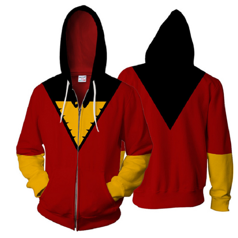 X-Men: Dark Phoenix Zip Up Hoodie MZH706 - icoshero