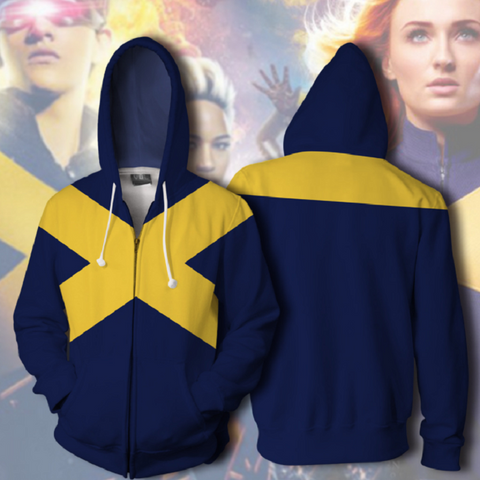 X-Men: Dark Phoenix Zip Up Hoodie MZH709 - icoshero
