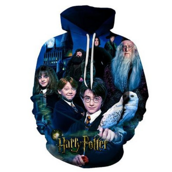 Harry Potter Pullover Hoodie MZH833 - icoshero