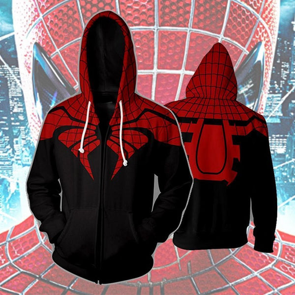 The Superior Spider Man Zip Up Hoodie MZH611 - icoshero