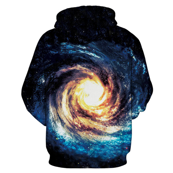 3D Print Hoodie - Galaxy Star Sky Pattern Pullover Hoodie ICK065 - icoshero