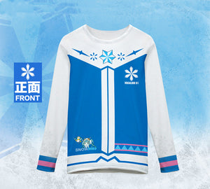 Unisex Yuki(Snowy)Hastune Miku Long Sleeve T-shirt - icoshero
